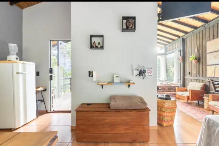 Cabana Sassafras Com Hidromassagem Alfredo Wagner Eksteriør billede