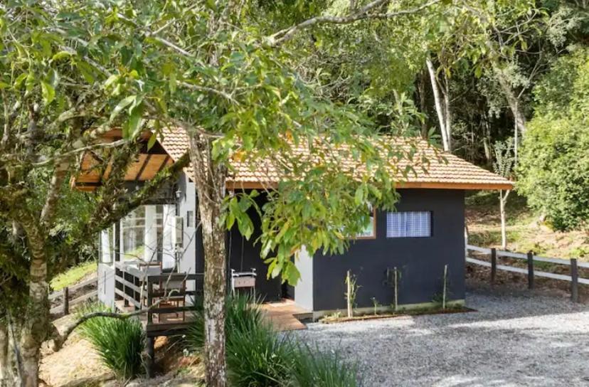 Cabana Sassafras Com Hidromassagem Alfredo Wagner Eksteriør billede